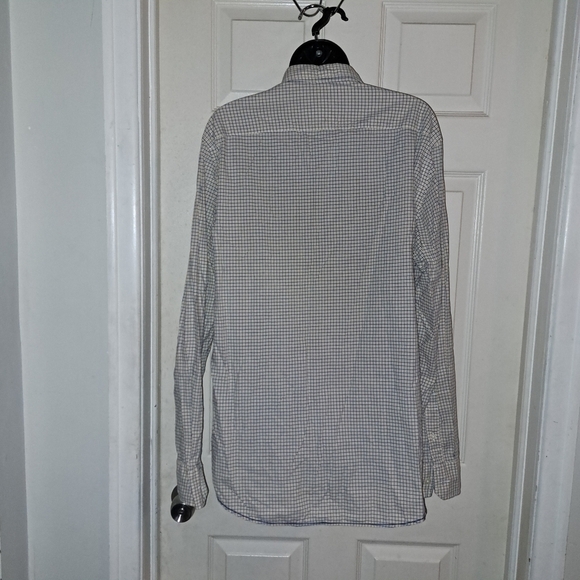 American eagle plaid button Down size large - Picture 5 of 7